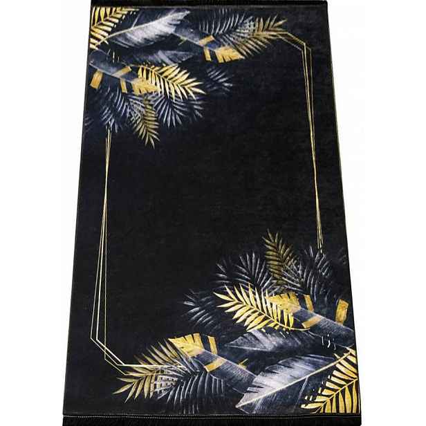 Kusový koberec Black&gold 01 160x220