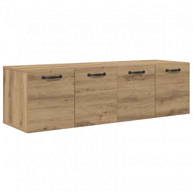 vidaXL Nástěnná skříňka 2 ks 120 x 36,5 x 35 cm Kompozitní dřevo