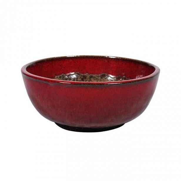 Miska keramická SHANGHAI 6-01R glazovaná červená 36cm