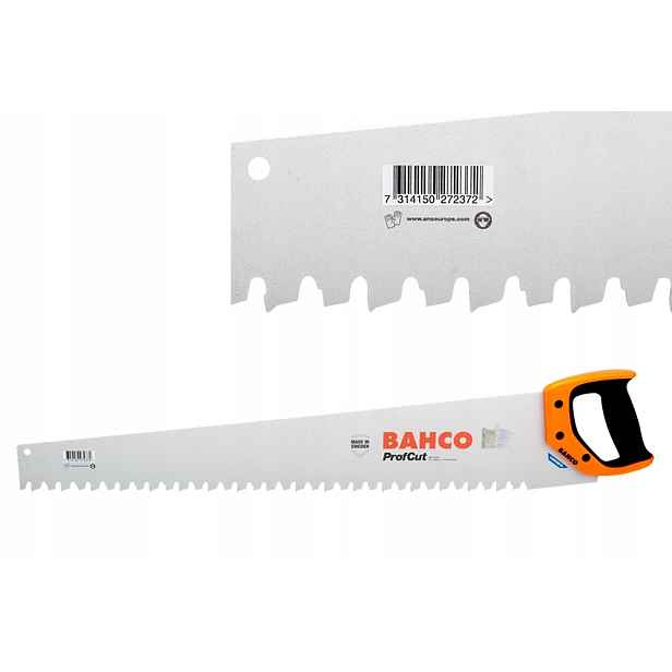 Pila na pórobeton 620 mm Bahco slinutý karbid 17/34 zubů