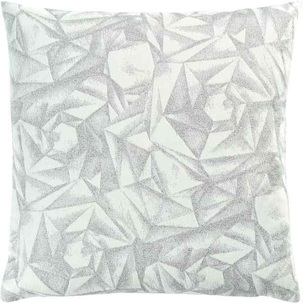 Sander Žakárový povlak na polštář Diamanti, 50 x 50 cm, platin/silver 885088-21