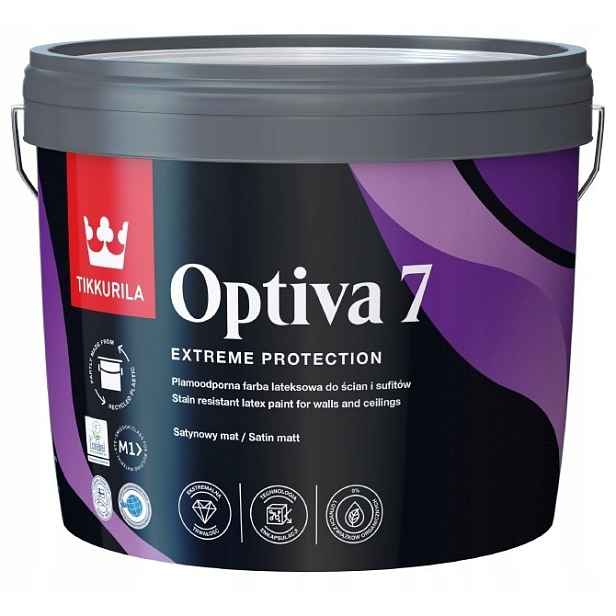 Tikkurila Optiva Satin 7 2,7 l Baza A (bílá)