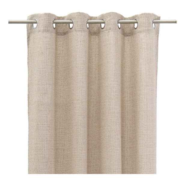 Hnědý závěs 140x260 cm Cuadrille – Casa Selección
