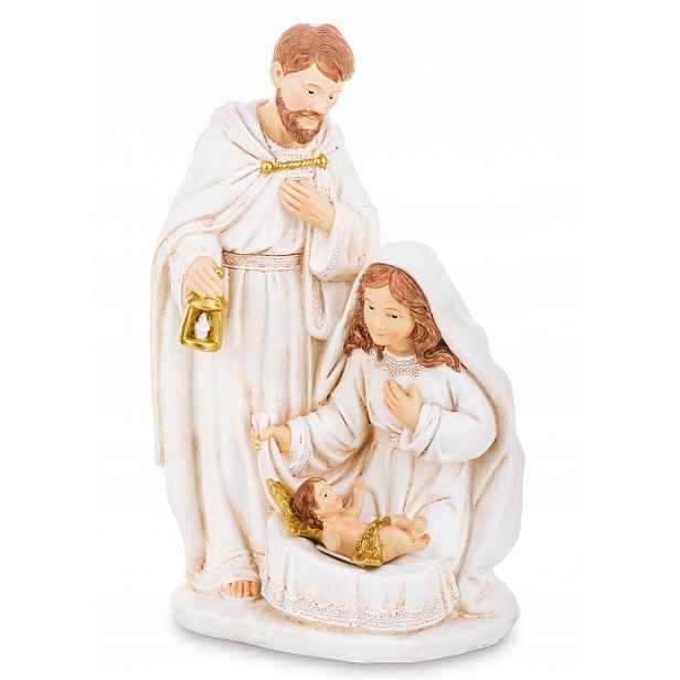 Vánoční figurka Svatá rodina vánoční betlém 28x15 AP132410