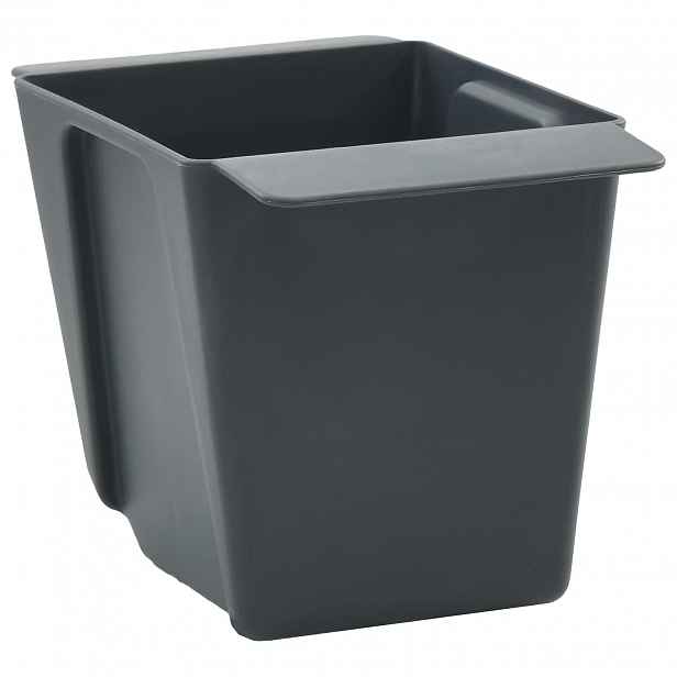 vidaXL Květinové bedny pro euro palety 12 ks Šedá 13,5 x 9 x 9,5 cm
