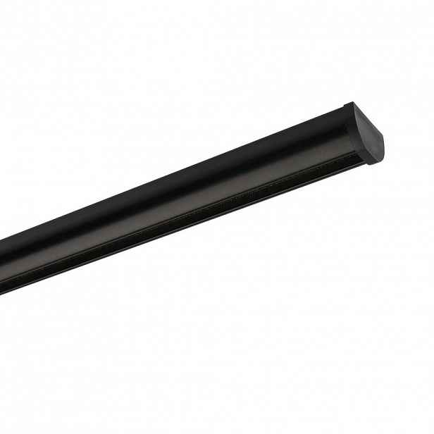 Deco-Raum ZÁVĚSNÁ lišta s vnitřním vedením na míru 1 dráha Round stropní montáž 80 cm