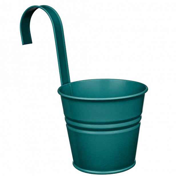 Butlers ZINC Květináč k zavěšení 11 cm - petrolejová