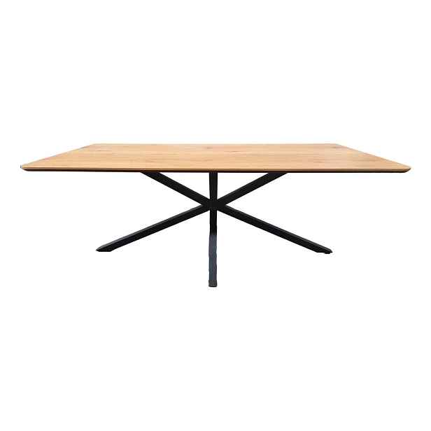 Jídelní stůl s deskou v dubovém dekoru 90x160 cm Cesura – Unique Furniture