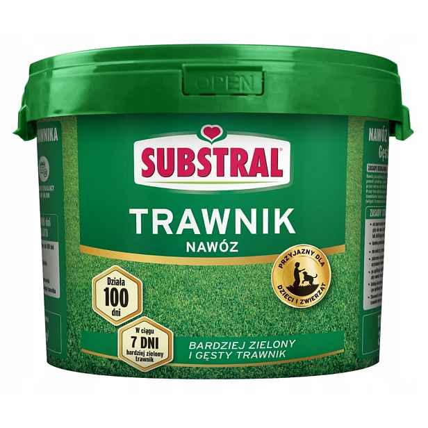 Substral granulát 9,5 kg dlouhodobě působící hnojivo na trávník