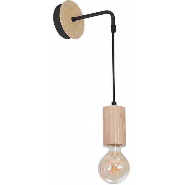 Dřevěná nástěnná lampa 1xE27 Lines MLP8824 Eko-light