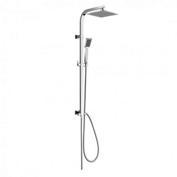Mereo - Sprchový set bez baterie, 20x20 cm, chrom CBQ60101SPN