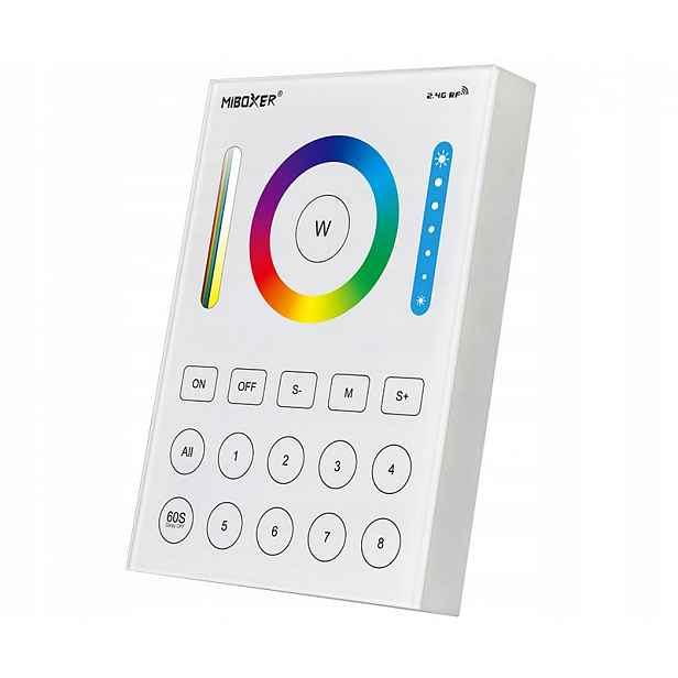 Panel 8 – zónový Milight Rgb Rgbw Rgb+cct B8