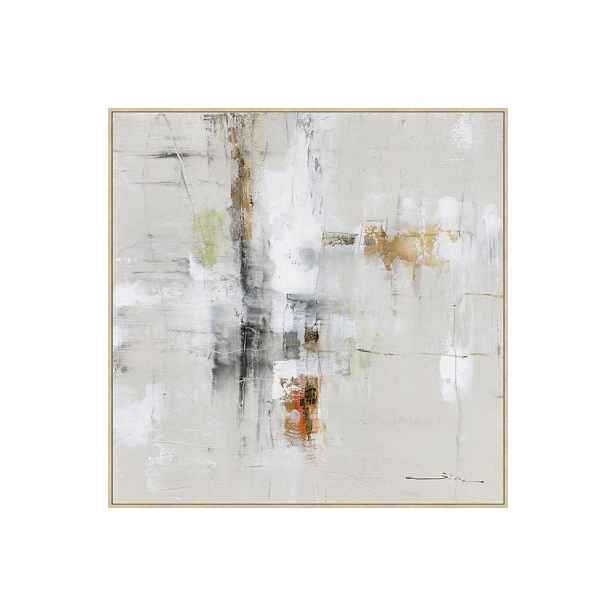 Ručně malovaný obraz s rámem/na plátně 103x103 cm Bold – Bizzotto