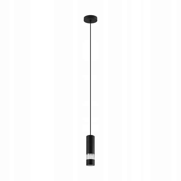 Eglo Bernabeta 39705 1x5W GU10 Led černá transparentní
