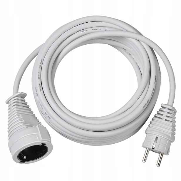 Prodlužovací Kabel 10 m Brennenstuhl IP20 s uzemněním, bílý