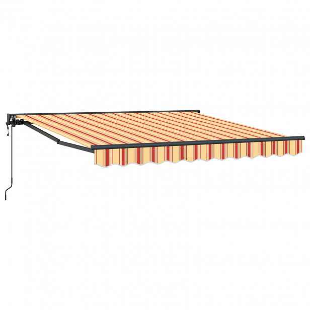vidaXL Rám markýzy Vícebarevný 350 x 250 cm