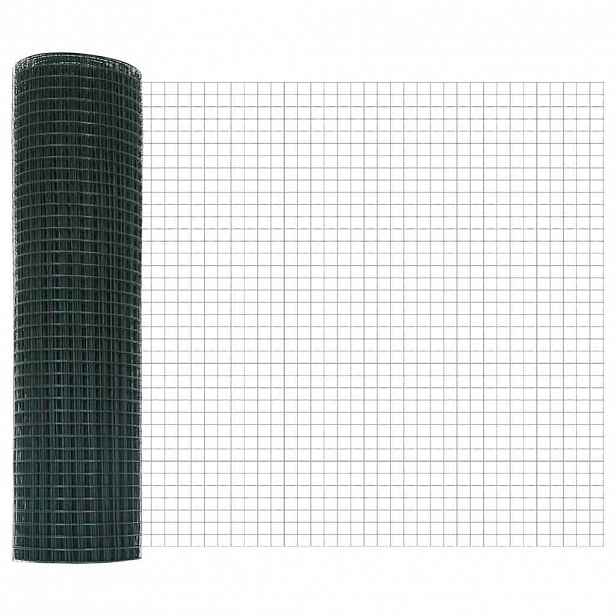 vidaXL Svařovaný drátěný plot 10000 x 40 cm Zelená