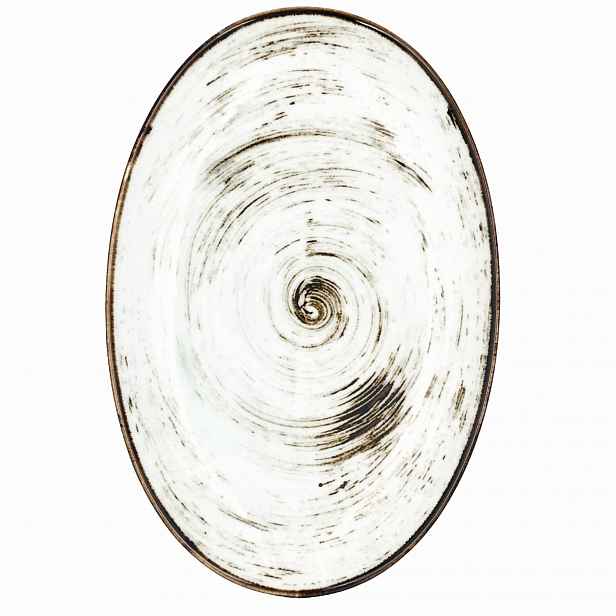 Alumina Bogucice Nostalgia White Oválná mísa 35 cm