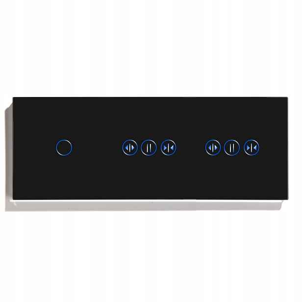 Dotykový Spínač Ovládání Rolet Dvojitý Spínač Světla Wifi Pro Tuya