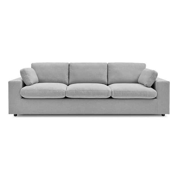 Světle šedá pohovka 250 cm Belair – Bobochic Paris