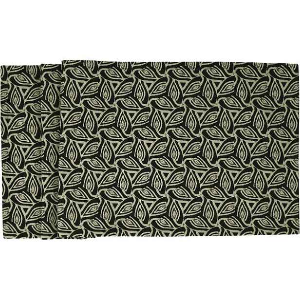 Sander Žakárový běhoun na stůl Lanika, 50 x 140 cm, black/beige 522169-39