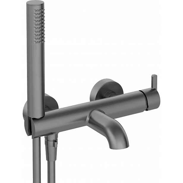 Vanová baterie titanium z mosazi sprchový set anti-calc