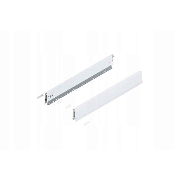 Blum 470M6002S Boční strana Merivobox, výška M (91 mm) 600 mm, hedvábně bílá
