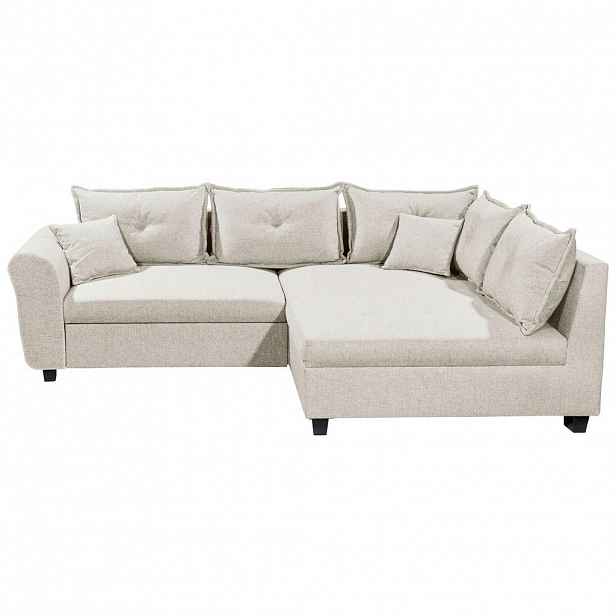 Livetastic ROHOVÁ SEDAČKA, textil, béžová