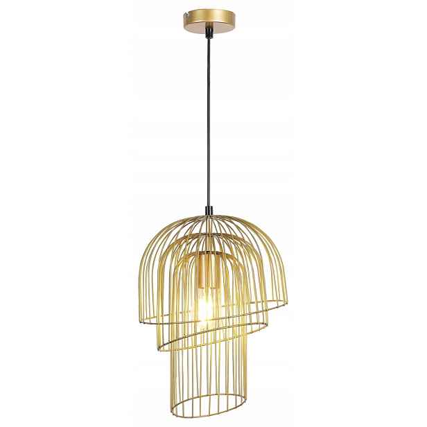 Rabalux Rowena závěsná lampa e27 1x60w zlatá