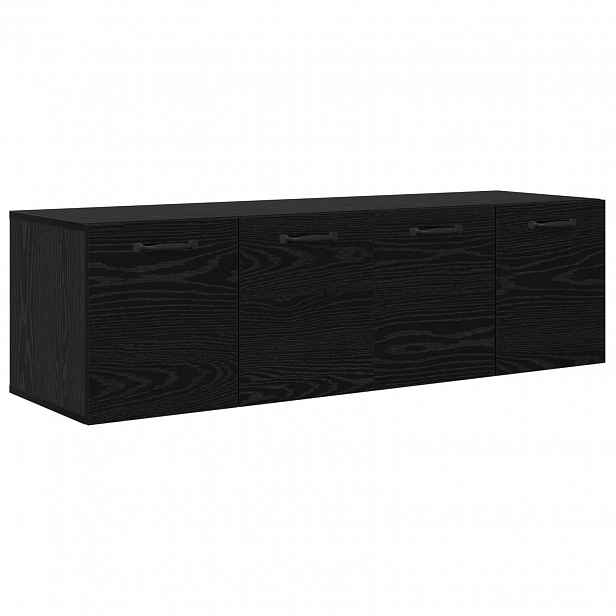 vidaXL Nástěnná skříňka 2 ks 120 x 36,5 x 35 cm Kompozitní dřevo