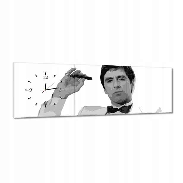 Hodiny 120x40 Scarface Al Pacino