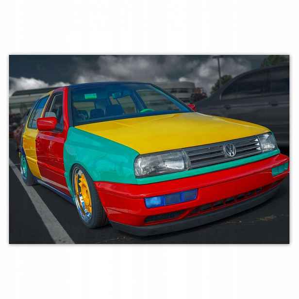 Plakáty 200x135 Volkswagen Golf MK3