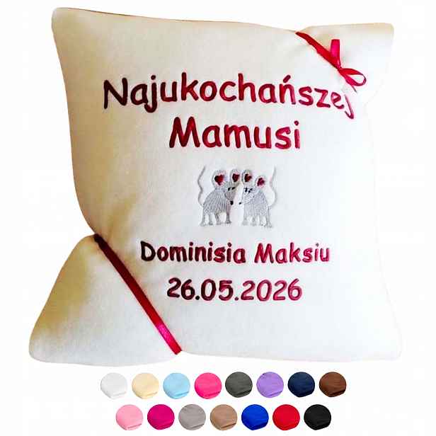 Polštář Pro Maminku Dárek K Svátek Matek Matky Od Dětí S Vlastním Potiskem