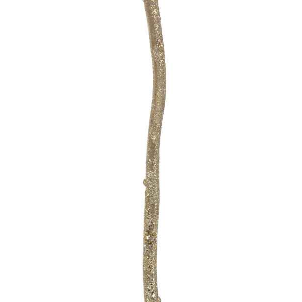 Větev se třpytkami Branch Glitter Champagne – 13*8*168 cm J-Line by Jolipa