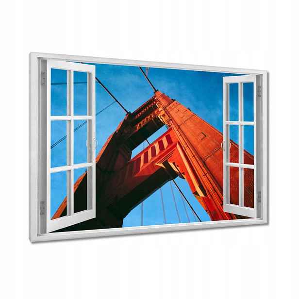 Obrazy 120x80 Golden Gate