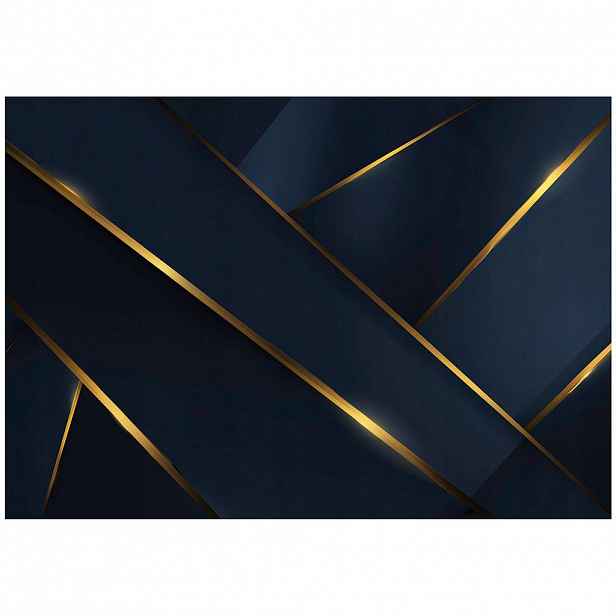 Wallarena ABSTRAKTNÍ glamour modrá fototapeta 250x175 cm