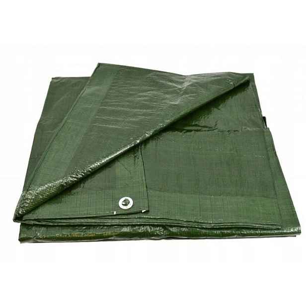 Zakrývací plachta zelená 3x3m 90g