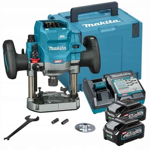 akumulátorová horní frézka 40V Xgt Makita [RP001GM201] 2x4,0Ah