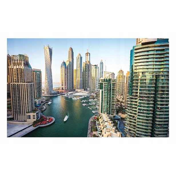 Fototapeta Město Dubaj Budovy Ložnice 254x184