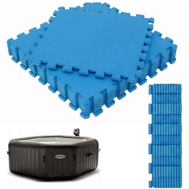 Pěnová podložka pod zahradní vířivku pro nafukovací Spa Intex 28454