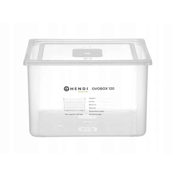 Přepravka Hendi Ovobox 120 na vejce, Gn 2/3, 18 l