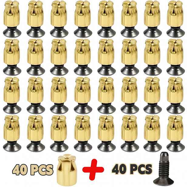 TEMU 240/160/80 ks závěsných matic pro vestavěné opravy, kovové rozpěrné hmoždinky, multifunkční vložky matic, ve velikostech 0,33*0,22 palce a