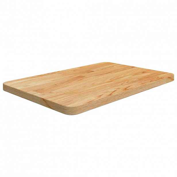 vidaXL Koupelnová deska světle hnědá 60x40x2,5 cm ošetřený masiv