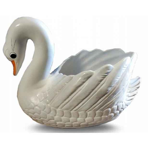 Labuť XL Zahradní Figurka Květináč Obal