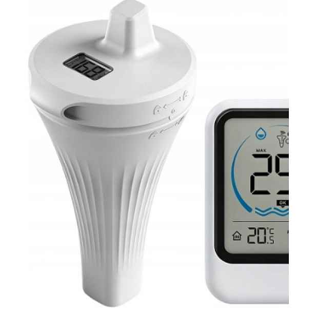 Plovoucí Bazénový Teploměr IP68 S LCD Displejem