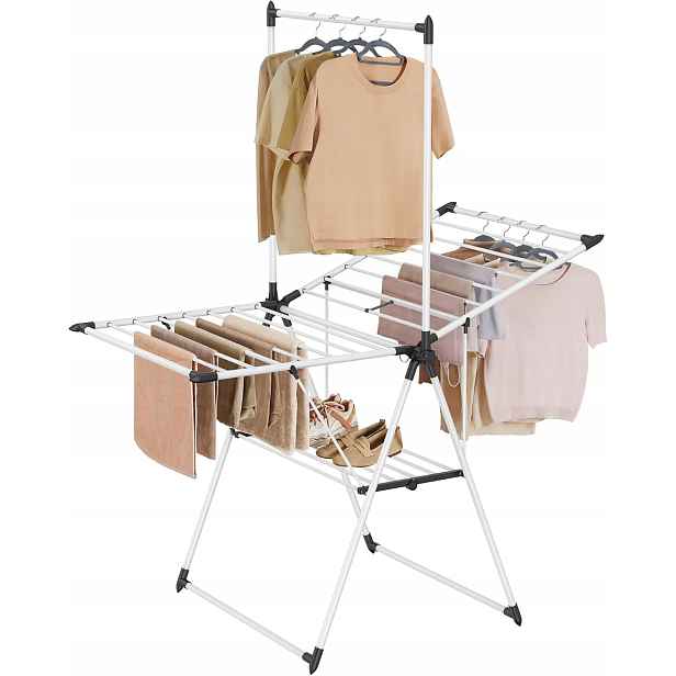 Volně stojící horizontální sušička Songmics 198-198 cm x 159-159 cm