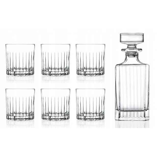 Sada karaf na whisky Rcr Timeless 1+6