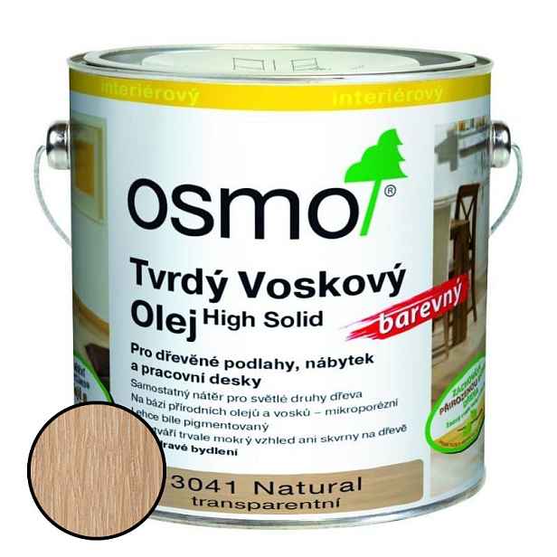 Olej tvrdý voskový Osmo Effekt 3041 natural 0,75 l