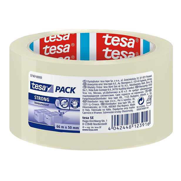 Páska balící Tesa 58572 48 mm/50 m transparentní