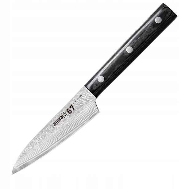 Samura Damascus 67 nůž do obierania 98mm mikarta.